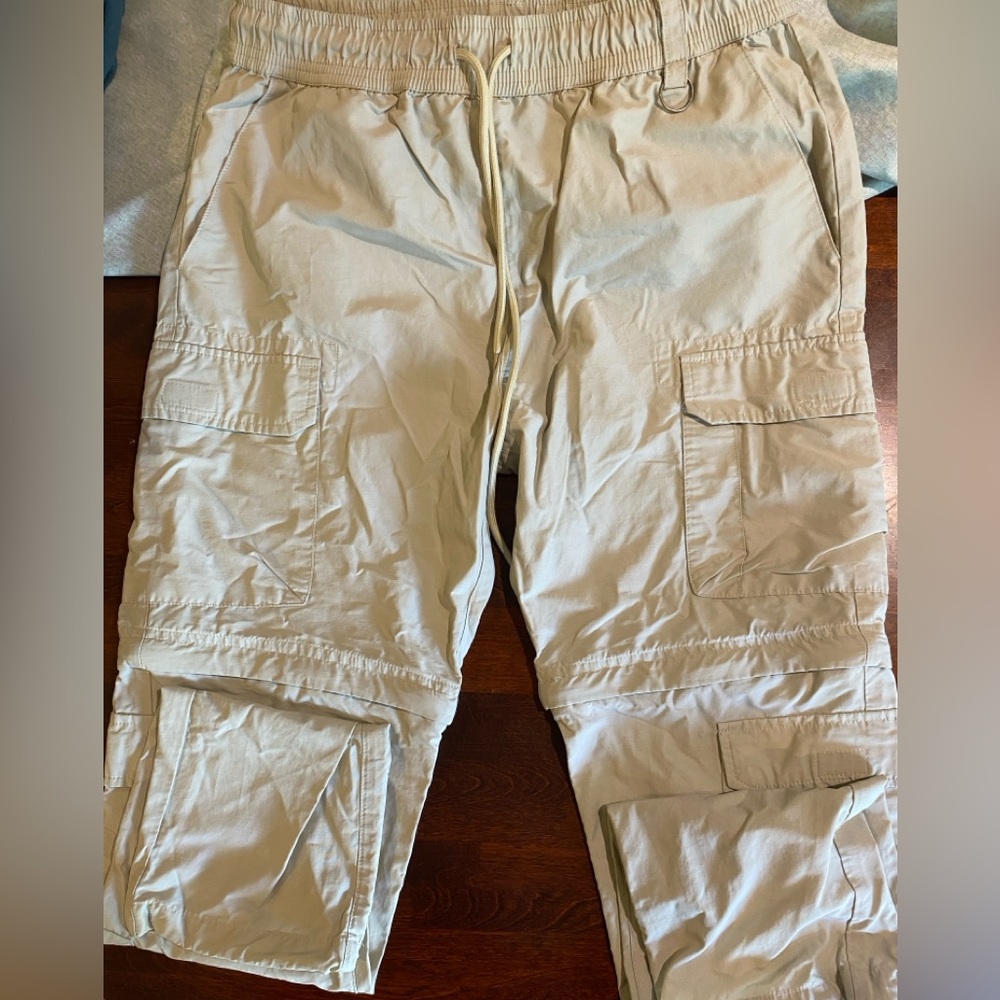 Pacsun Performance Cargo zip off Pants